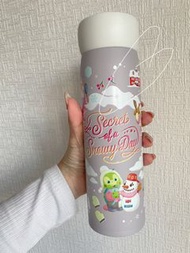 ☃️現貨🎄兩件包順豐智能櫃 ☃️日本2025東迪冬日500ml暖水壺 熱水樽 保溫瓶✨Stella Linabell Shelliemay Gelatoni StellaLou CookieAnn O