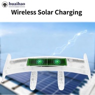 HUAIHAO Car Solar Tail Wing Warning Light Flowing Strobe Anti-Collision Lamp Strong LED Atmosphere T