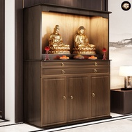 KAQ Alter Cabinet Modern Shrine Shrine Cabinet Offering Table New Chinese Standing Cabinet Idol Offe