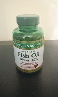 Nature's Bounty 無味魚油 1000mg