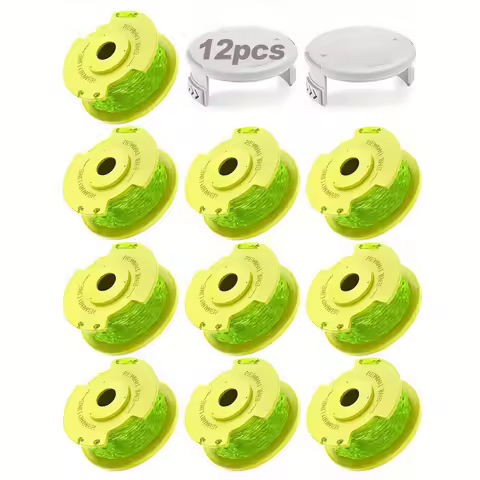 Ryobi Trimmer Line Spool 2.0mm/0.08" Square Twist Nylon, Replacement for OLT1832 AC80RL3 AC14, Compa