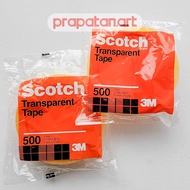 Scotch Transparent Tape 500 12|24mm | CLEAR INSULATION | Tape 3M Scotch Tape