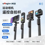 A a M g i s n Action Camera Bluetooth Remote Control Selfie Stick Suitable for Shadowstone I t 3 6 0