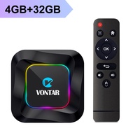 VONTAR R3กล่องทีวีAndroid 13 Rockchip RK3528 Quad Core Cortex A53 รองรับวิดีโอ 8K BT Wifi6 Google Vo