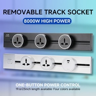 Power Track 32A Power Line Power Rail and Power Track Socket Adapter Flat Pin / Universal