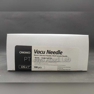 Vacu needle 22G x 1 inch, retail grains