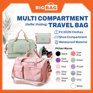 Travel Bag Duffel Bag Waterproof Beg Baju Travel Murah Beg Travel Balik Kampung Beg Pakaian Luggage 