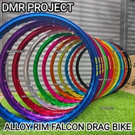 [ FALCON DRAG BIKE ] ALLOY RIM 1.20/1.40/1.60x17 & 1.60x18 (hger 1 pcs) RIM ALLOY FALCON ALLOY RIM P