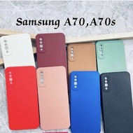 Softcase Pro Camera SAMSUNG A70 / A70S Silicon Full Cover - mantul store 88