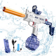 Electric   UZI Automatic Squirt  s For Adults Kids One-Button Powerful Water Blaster Summer