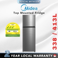 Midea 338L / 413L Top Mounted Fridge (MDRT489FGX46 / MDRT580MTB)