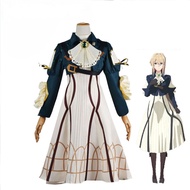Violet Cosplay Violet Evergarden Cosplay Costume Party Clothing Role Play Comic Con Wigs Coser Dress