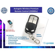 ◈Autogate Door Wireless Premium Remote Control 330Mhz  433Mhz DIP Switch Auto Gate Controller - 5326P (Battery included)✾