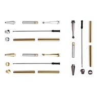 Yours MO-10 Set Slimline Pen Kit 7mm with Refills Assorted Colors DIY Wood Turning Lathe Supplies fo