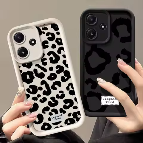 Leopard Print Case For Samsung Galaxy M54 F06 M16 M15 M34 M23 M31 M51 A22 M30S M20 M11 A31 A51 A71 A