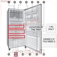 PANASONIC 341430 NRAF 161 162 NR-AF 173 NR-AF 171 ORIGINAL SHELF NET TEMPERED GLASS TRAY  MODEL NR-A