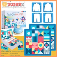 SUSANSU Tailor Master Battle Game, Cognitive Game 2-person Game Color Shape Matching Toy, Interestin
