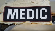 อาร์มตีนตุ๊กแก  EMERSON GEAR MEDIC  PVC PATCH (Patchเป็นตีนตุ๊กแก) size 5×15.5cm. อาร์มตีนตุ๊กแก