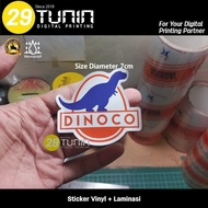 Vinyl Sticker Sticker - Dinoco 7cm