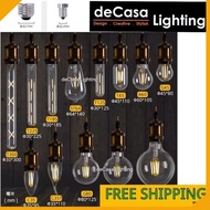 💡LED Edison Bulb E27 / E14 Loft DESIGN Retro BULB Decasa Lighting Daylight / Warm White LED Bulb