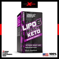 Nutrex Research : Lipo-6 Black Keto 60 capsules , Designed to Boost Metabolism by Getting into Ketosis Faster