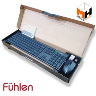 Bàn phím Fuhlen có dây và không dây A120G & L411 tặng kèm chuột hàng chính hãng