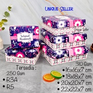 UNGU [Isi10] Rice Cake Box R3A R5 16x16x7 18x18x7 20x20x7 22x22x7 cm R6 R8 R10 R10k R10b Ivory Purpl