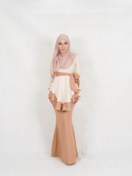 Faria Fara Ribbon Baju Kurung / Muslim Women Fari Fara Baju Kurung / Muslimah Fashion Modern Ribbon Baju Kurung (XXS-XL) / Muslim Baju Raya Baju Moden Baju Kurung / Raya 2021