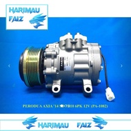 HF PERODUA AXIA '14 SD 7B10 6PK 12V COMPRESSOR PA-1082 HF