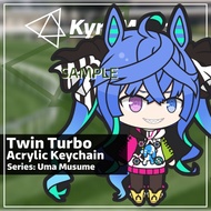 Keychain Uma Musume Twin Turbo | Kyramerch Anime Fanmerch Dealer