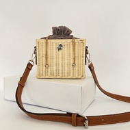 PSBN - Lucia Rattan Bag Tas Rotan Tas Selempang Wanita Sling Bag Tas Bahu Wanita bahu cewe tas kekin