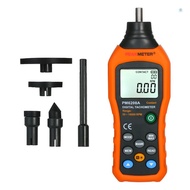 PEAKMETER Digital Tachometer Handheld Contact Motor Tachometer LCD Speedometer Tach RPM Meter Contac