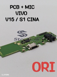 CONNECTOR CHARGER VIVO V15 ORI PAPAN KONEKTOR CAS PCB BOARD VIVO V15 ORI + IC