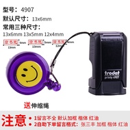 Trodat Personalized Name Stamp Portable Retractable Miniature Ink Office Use Nurse Signature Teacher