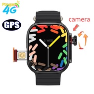 Ptsygantl Smart Watch Video Calls 2.04" Screen Fitness Tracker Smartwatch With Camera Support SIM LTE Wifi GPS Smart Watches For Men Women