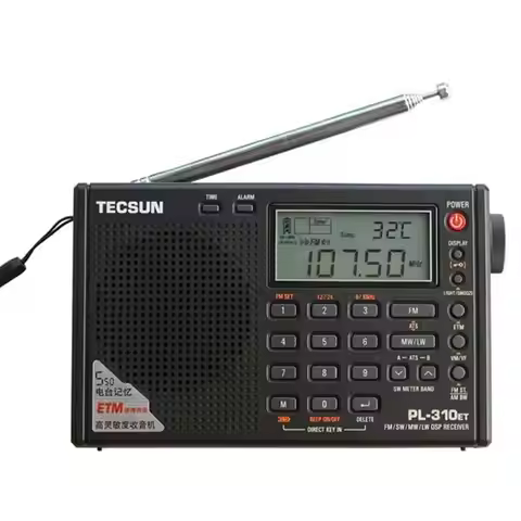 Tecsun PL310ET Full Band Radio Digital Demodulator FM/AM Stereo Radio TECSUN PL-310