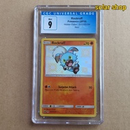 Pokemon TCG Hidden Fates Rockruff CGC 9 Slab Graded Card