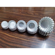 8PCS Egg Tart Mould /Cookies Aluminium Shell Tart Mould/ Cheese Tart Mould /Acuan Cake 蛋挞模