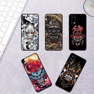 Case for Samsung Galaxy A42 A91 A81 A71 A51 A41 A31 A21S A11 Quantum 2 BH109 Samurai Oni Mask