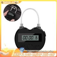 Smart Time Lock LCD Display Time Lock Multifunction Travel Electronic Timer, Waterproof USB Recharge