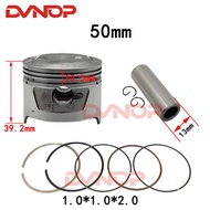 Motorcycle Piston Ring Kit For 50mm HONDA ATC70 CT70 C70 TRX70 CRF70 CRF70F DAX70 ST70 XR70 70CC 72C