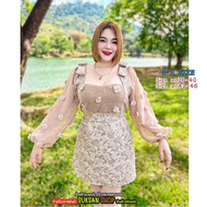 ชุดสาวอวบ L-XXL เข้าทรงสวยใส่งานแต่ง งานบุญ งานบวช