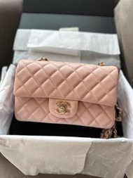 Chanel 23s pink cf mini