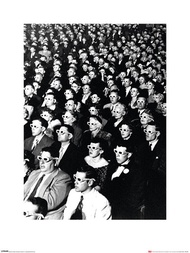 【Life生活雜誌】1952 第一部全3D電影 60 x80 cm - 攝影作品