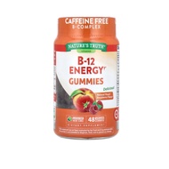 Nature's Truth, B-12 Energy + Ashwagandha Gummies, Natural Peach Raspberry, 48 Vegan Gummies