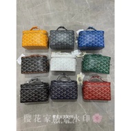 Goya Channel Mini Flip Cosmetic Bag, 9 Colors, Can Install Apple max Mobile Phone