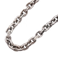 【二手】Chrome Hearts 紙鏈項鍊，18毫米，925純銀，女士項鍊，二手 B
