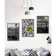 Print Laminate wood press LANDSCAPE PAINTING - Model 38 (3 HCN 3x20x30, 3x30x40, 3x40x60). PRINT PHO