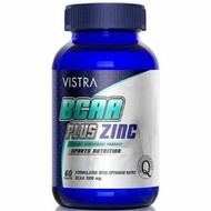 ถูกที่สุด Vistra BCAA plus zinc 60's