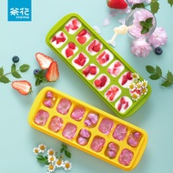 Camellia Ice Cube Mold Ice Tray Ice Mold Creative Frozen Ice Cube Box Ice Mold Box Ice Box Ice Tray